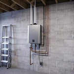 RN 11.0 GPM Residential Indoor Condensing Tankless Water Heater With Smart Sense Adaptive Gas Valve