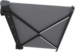 Retractable Motorized Electric Awning - Waterproof Outdoor Shade with LED Lighting for Patios, Yards, Porches & Balconies