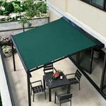 Retractable Motorized Outdoor Patio Awning Sun Shade Weather Protection Canopy for Home Courtyard Shop Restaurant Cafe Balcony, Red 8.2x6.56ft