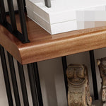 Book Shelf Open Bookcase Home Multi-layer Solid Wood Bookcase Living Room Integrated Whole Wall Storage Bookshelf Floor Cabinet for Living Room, Home Office, Bedroom(S:140CM*35CM*200CM)