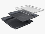 NEFF B64CS71N0 71L Built-In Oven N90 Slide&Hide Black Stainless Steel