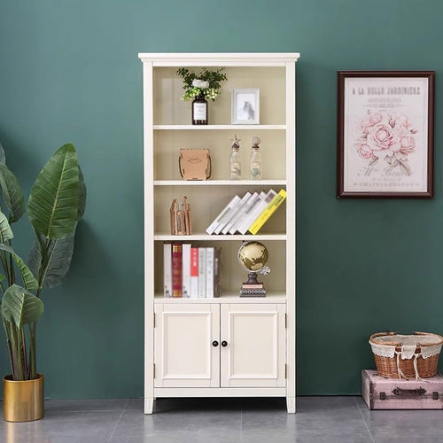 Book Shelf Open Bookcase Home Creative Fashion Solid Wood Bookcase Bedroom Storage Bookshelf for Living Room, Home Office, Bedroom