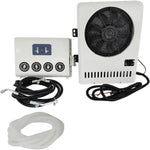24V 12V Parking Air Conditioning Electric Car Split Conditioner 10500BTU for RV Truck Tractor Camper Van Motorhome Efficient Cooling