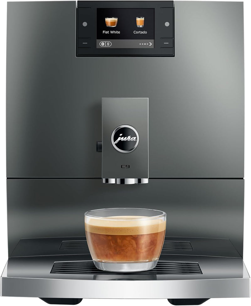 JURA C9 Piano Inox 15751 Fully Automatic Coffee Machine