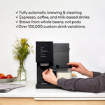 Terra Kaffe Super automatic espresso machine - App-enabled coffee machine - Auto Wake & Sleep - All milks - Roaster-approved espresso settings - Cappuccino machines for home