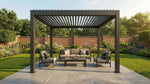 3x3m Grey Pergola