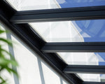 Palram Canopia Veranda Pergola 3.4x7.4cm Patio Cover Polycarbonate Roof Stockholm Grey Clear