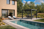 3x3m Grey Pergola