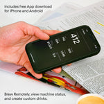 Terra Kaffe Super automatic espresso machine - App-enabled coffee machine - Auto Wake & Sleep - All milks - Roaster-approved espresso settings - Cappuccino machines for home