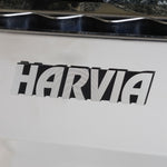 Harvia KIPB Wet Dry Electric Sauna Heater Stove with Built-In Controls & Sauna Stones