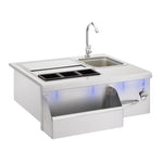 30" Beverage & Prep Station