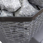 Cozy Heat Wood-Burning Floor Mount Sauna Stove With Chimney Kit And Sauna Stones