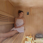 Harvia KIP80W 8KW UL Certified Electric Sauna Heater with Xenio CX170 Digital WIFI Control & Sauna Stones
