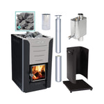 Harvia Pro 20 WH Wood Burning Sauna Stove Package 24kW