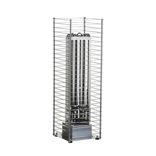 Huum Cliff Slim Electric Stainless Steel Sauna Heater With Digital Controller & Sauna Stones