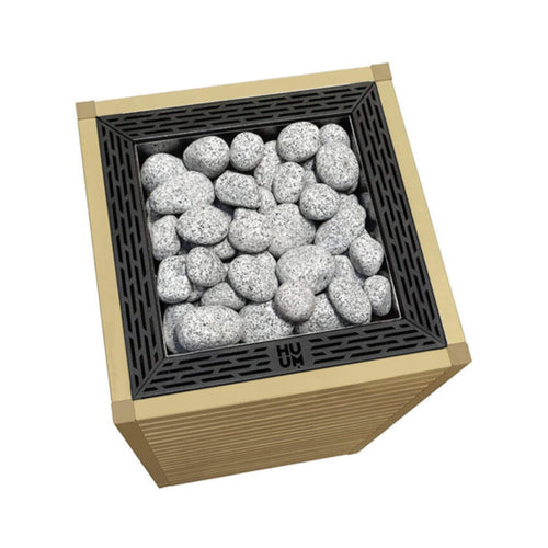 Huum Core Alder Wood Exterior Sauna Heater With UKU Local Controller And Stones