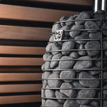 Huum Hive Flow LS 9.8KW Wood-Burning Sauna Stove With Firebox Extension & Sauna Stones