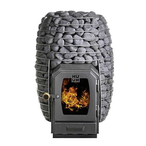 Huum Hive Wood Series Stainless Steel Sauna Stove With Sauna Stones