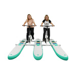 Premium 2-Person Two-Seater Portable Inflatable Pedal Boat Water Bike