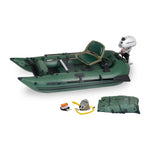Sea Eagle 1-Person Frameless Pontoon Inflatable Fishing Boat 9FT