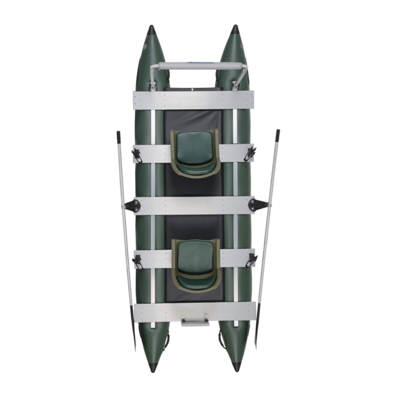 Sea Eagle 375FC FoldCat 2-Persons Inflatable Fishing Lightweight Pontoon Boat